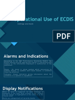Alarms and Indications of ECDIS
