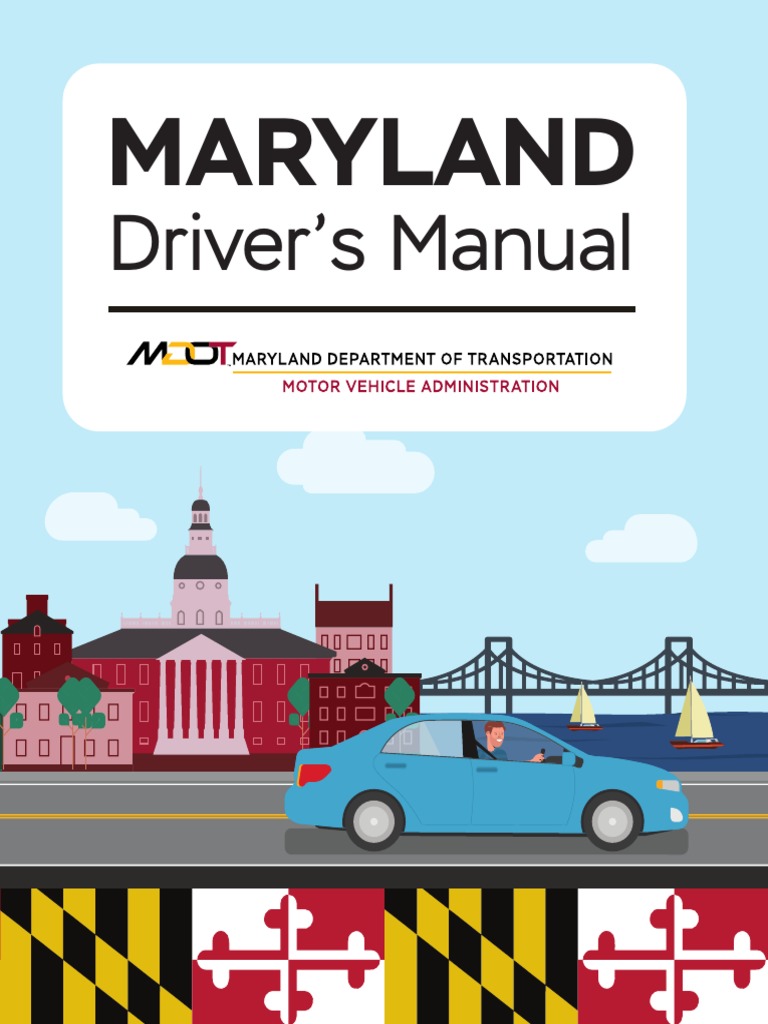 Maryland Drivers License Manual PDF Traffic Driver's License