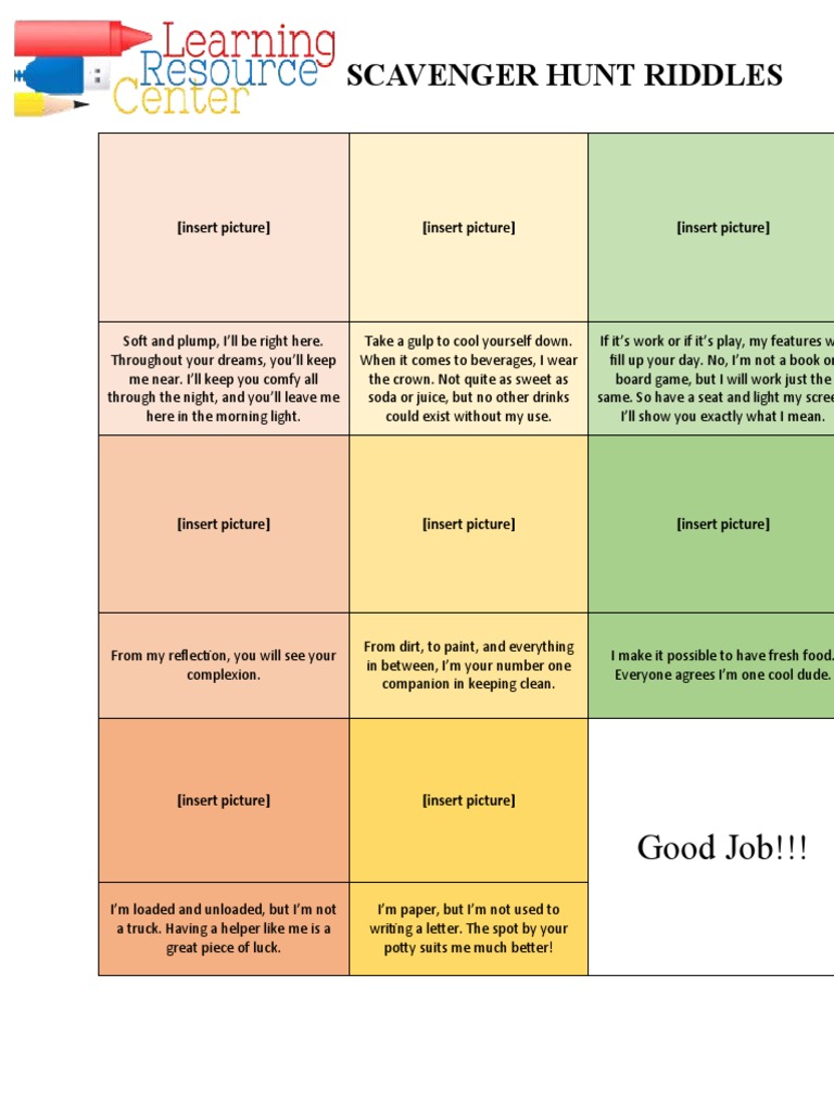 Scavenger Hunt | PDF