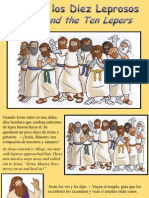 Jesús y Los Diez Leprosos - Jesus and The Ten Lepers