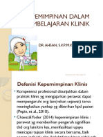 Kepemimpinan Dalam Pembelajaran Klinik (2b)