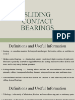 SLIDING CONTACT BEARINGS W Problems