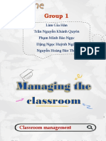 (G1) Managing The Classroom