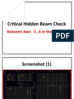 Critical Hidden Beam Check Between Axes 5-6 1st Floor
