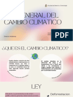 Ley General Cambio Climático