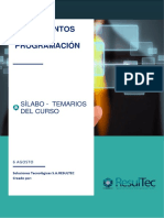 Temario Fundamentos de Programación (1)