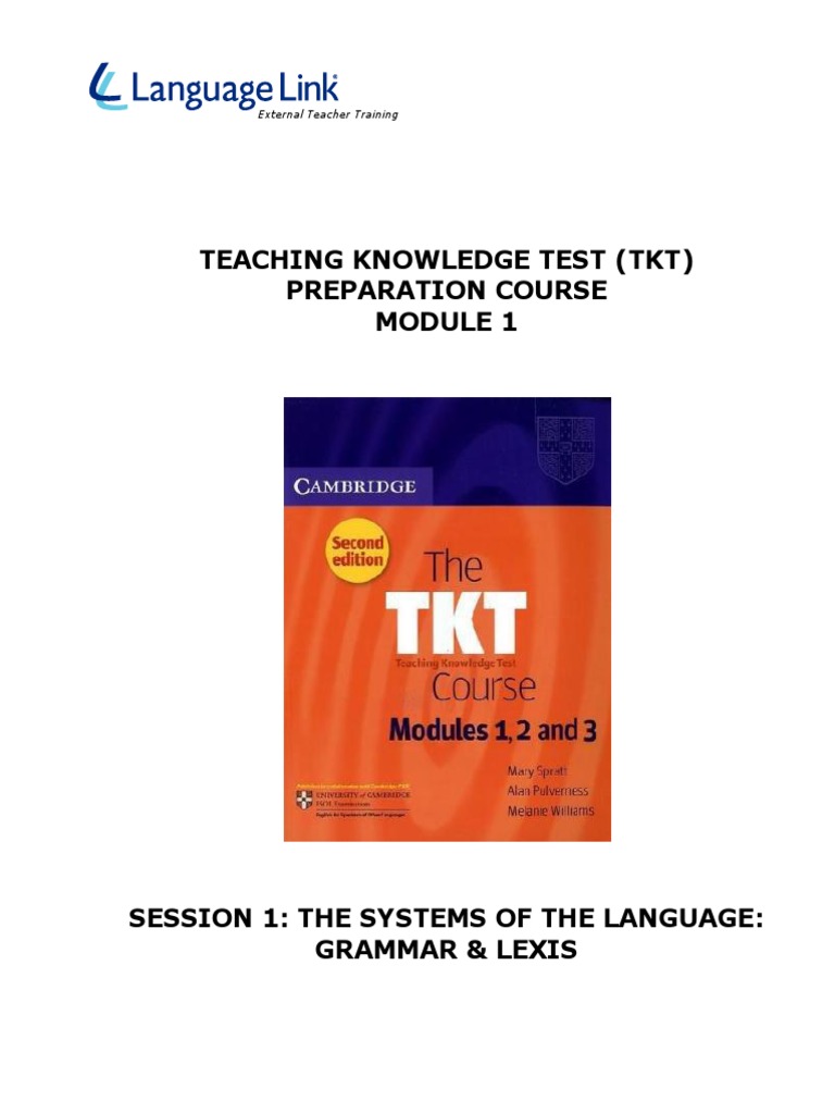 M1 S1 Booklet Pdf Part Of Speech Verb