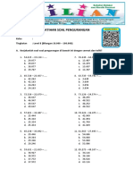 Soal Pengurangan Level 8 (10.000 - 100.000) Dan Kunci Jawaban