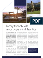 Heritage Resorts: Villa Valriche Press Release 2011