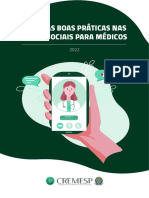 Guia Das Boas Práticas Nas Redes Sociais para Médicos (CREMESP)