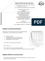 Registro de Resistividad