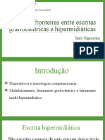 Bordas e Fronteiras Entre Escritas Grafrocêntricas e Hipermidiáticas Final