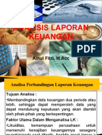 Analisa Perbandingan Laporan Keuangan