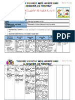 Actividades para 3,4 y 5 Años Semana 26