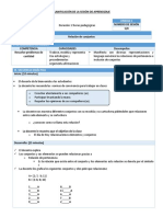 MAT Sesion 4- U1 - 5to Grado -  Sesion 04Relación de conjuntos