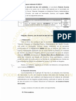 Soto Da Cuenta A La Jueza Con El Oficio 399 Signado Por El Secretario de