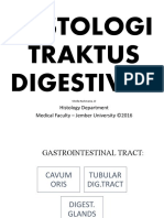 KULIAH 3 Histologi Traktus Digestivus 2016