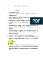 Force and Motion Study Guide - Student-SantiagoSerranoBalza