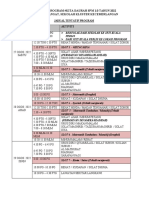 Tentatif Program #Kita Daurah SPM 1.0 Tahun 2022 Sam Hulu Langat, Sekolah Kluster Kecemerlangan