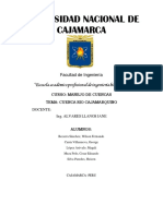 Informe - Cuenca Cajamarquino