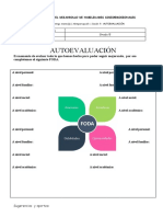 Formato de Autoevaluacion