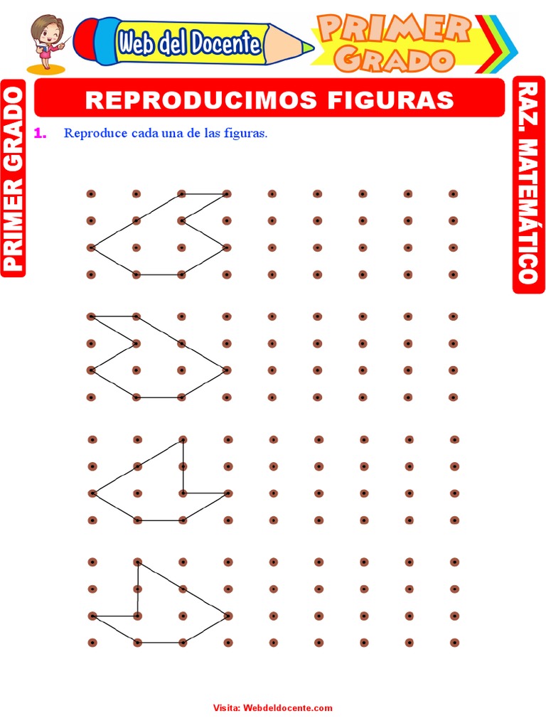 Reproducimos Figuras para Primer Grado de Primaria | PDF
