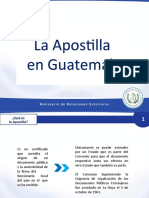 Apostilla en GT