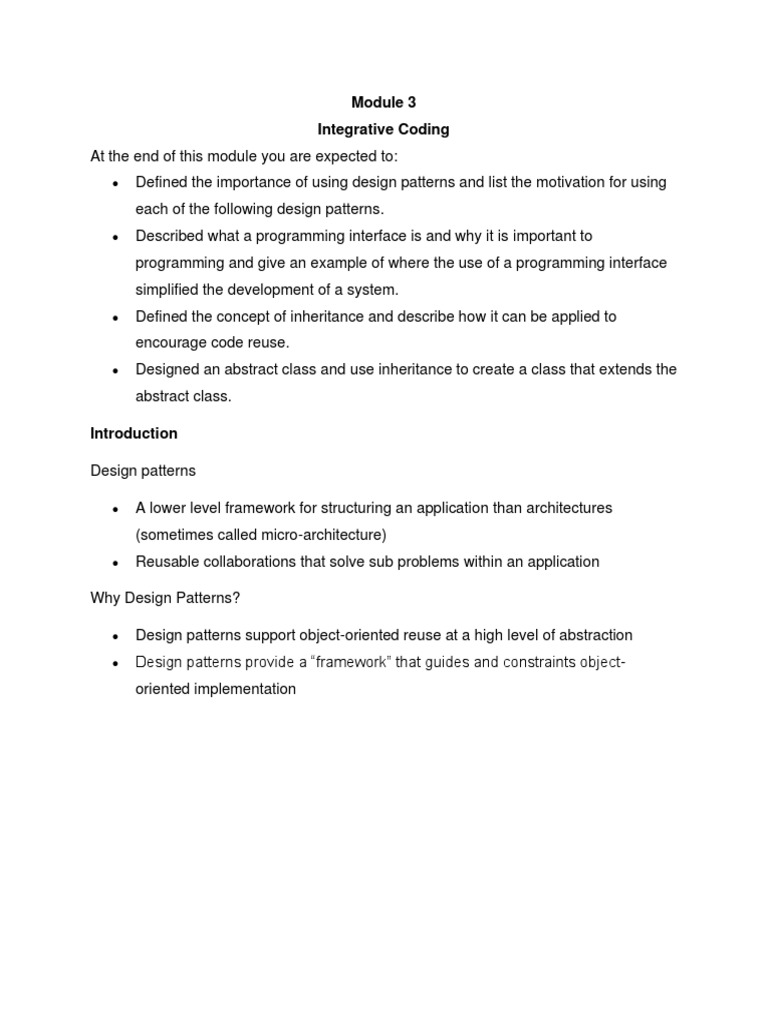 Module+3 | PDF | Inheritance (Object Oriented Programming) | Class ...