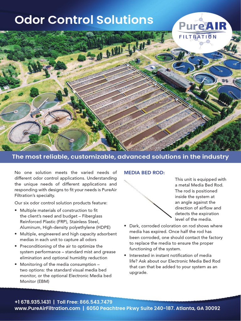 Odor Control Solutions A Guide to PureAir Filtration's Product Lineup