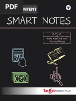 STD 12th Book Keeping and Accountancy Smart Notes Commerce Question Book MH Board