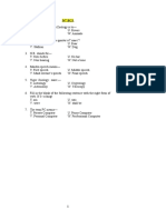 34th - 44th BCS Part-1 Preliminary