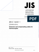 Jis - C - 01610 - 000 - 000 - 2012 - Extension and Compensating Cables For Thermocouples