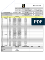 Survey & Setting Out Check Report: Coordinates EGL Remarks Title East North