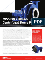 MISSION 2500 AG Centrifugal Slurry Pump Flyer