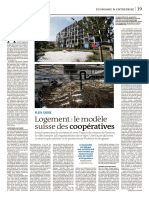 Le Monde Logement Le Modele Suisse Des Cooperatives