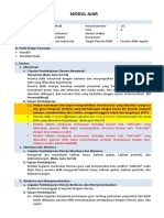 MODUL AJAR REVISI Draf Sekolah Penggerak OK