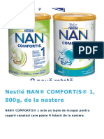 Nestle NANR COMFORTISR 1 800g de La Nastere