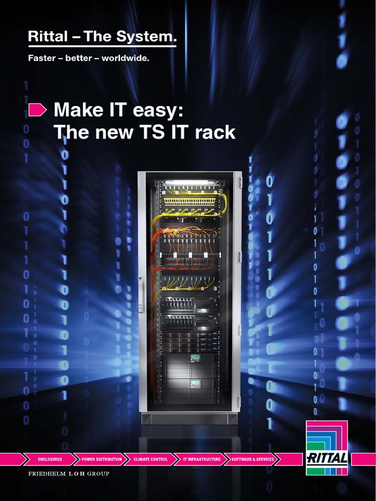 Rittal TS IT Rack 5 906 | PDF | Door | Manufactured Goods