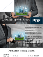 Tugas Analisis Sistem Agroindustri (Dhedy Ardianto - G052211002)