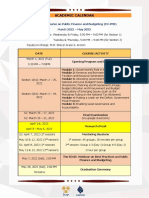 ACADEMIC CALENDAR 2022 - V 2