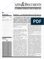 Faits & Documents n°500