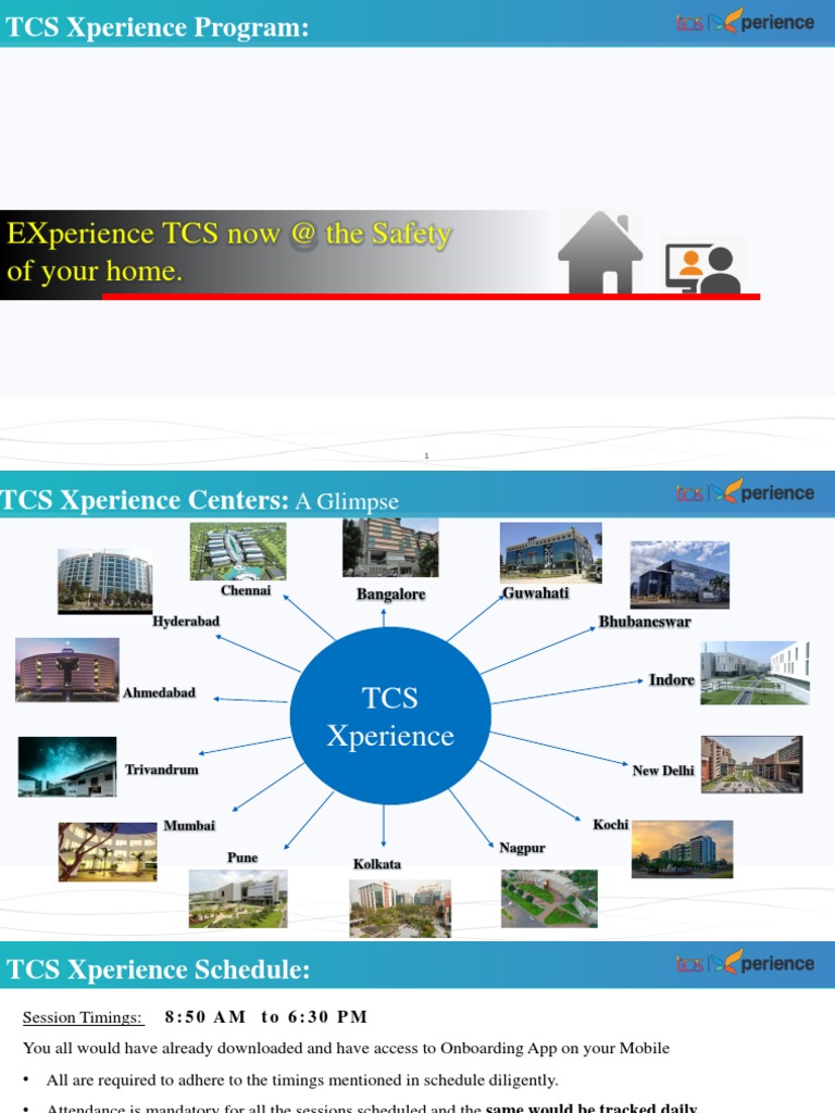 Experience TCS Xperience Program from Home with Safety and Convenience ...