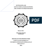 Kontrak Belajar Close Fraktur 1/3 Distal Radialis Sinistra Di Ruang Melati Rsud Tugurejo Semarang