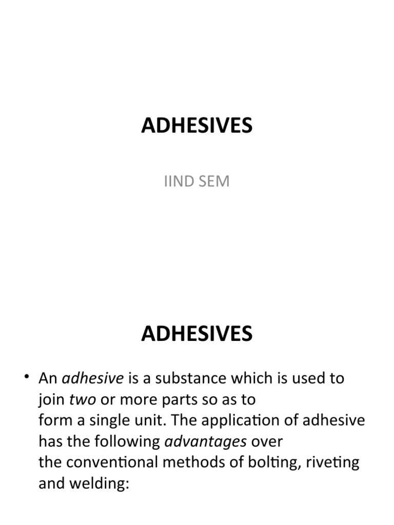 Adhesives PDF Adhesive Plywood