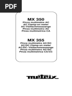 Metrix MX350 Voltmeter