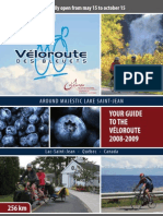 Your Guide To The Véloroute 2008-2009: Around Majestic Lake Saint-Jean