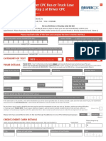 Driver Theory Test Ireland Application Form Trucks and Buses