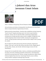 Kejatuhan Jokowi Dan Arus Balik Perlawanan Umat Islam Indonesia