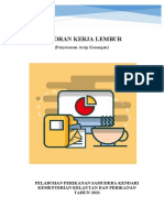 Laporan Lembur Arsip Keuangan Mei 2021