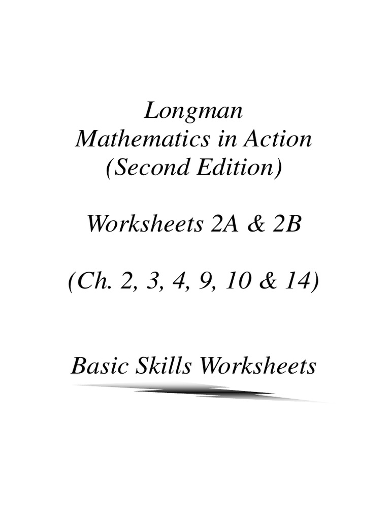 f2 Math Supple (Less Than 50) | PDF | Equations | Elementary Mathematics